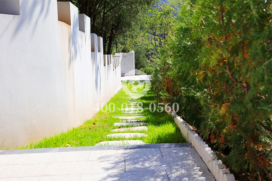 怀思堂墓区环境