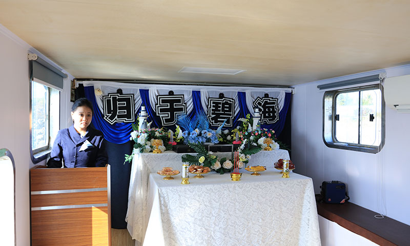 北京一对一骨灰海葬仪式 点击图片可看海葬详情