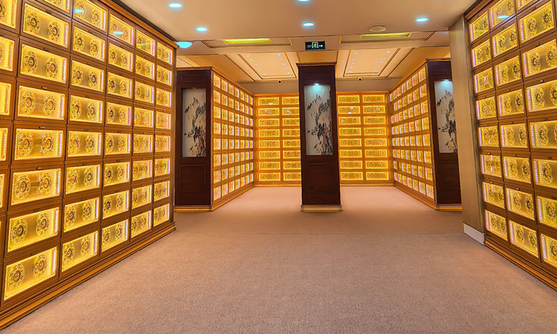 长城华人怀思堂骨灰寄存环境