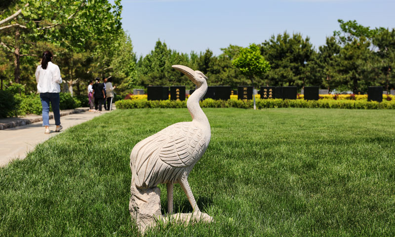 灵山宝塔陵园墓区环境